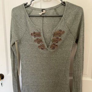 Free People ribbed Tee